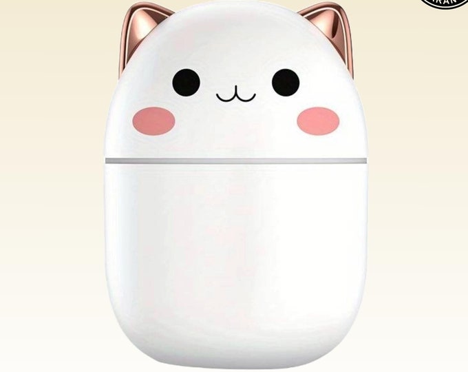 Essential Oil Diffuser Cute Cat Style Humidifier Diffuser for Home Kitchen Personalised Use Any Fragrance