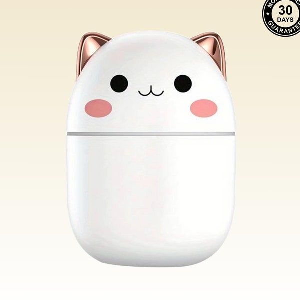 Essential Oil Diffuser Cute Cat Style Humidifier Diffuser for Home Kitchen Personalised Use Any Fragrance