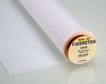 Fixation embroidery fleece for stretchy fabrics, white from Freudenberg