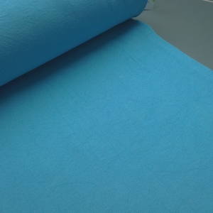 Cuff fabric, turquoise, organic, tube