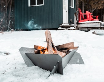 Medium Hot Rolled Steel Fire Pit