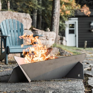 Large Hot Rolled Steel Fire Pit image 1