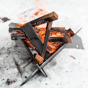 Medium Hot Rolled Steel Fire Pit image 2