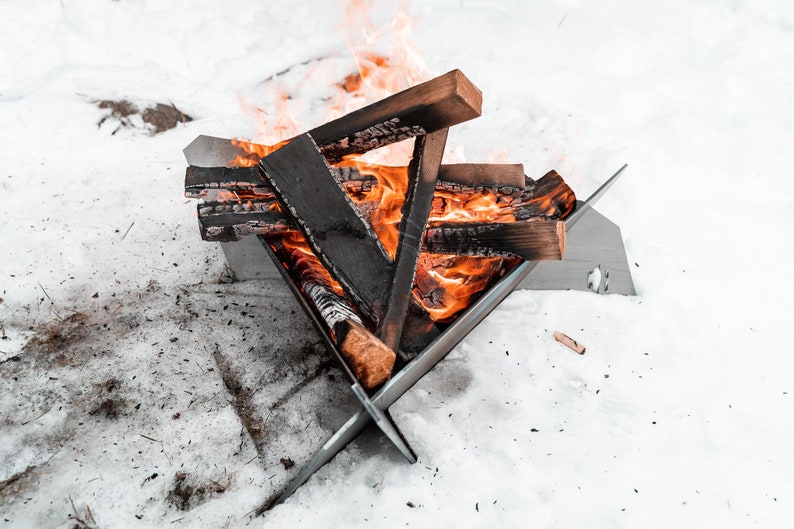 Medium Hot Rolled Steel Fire Pit image 2