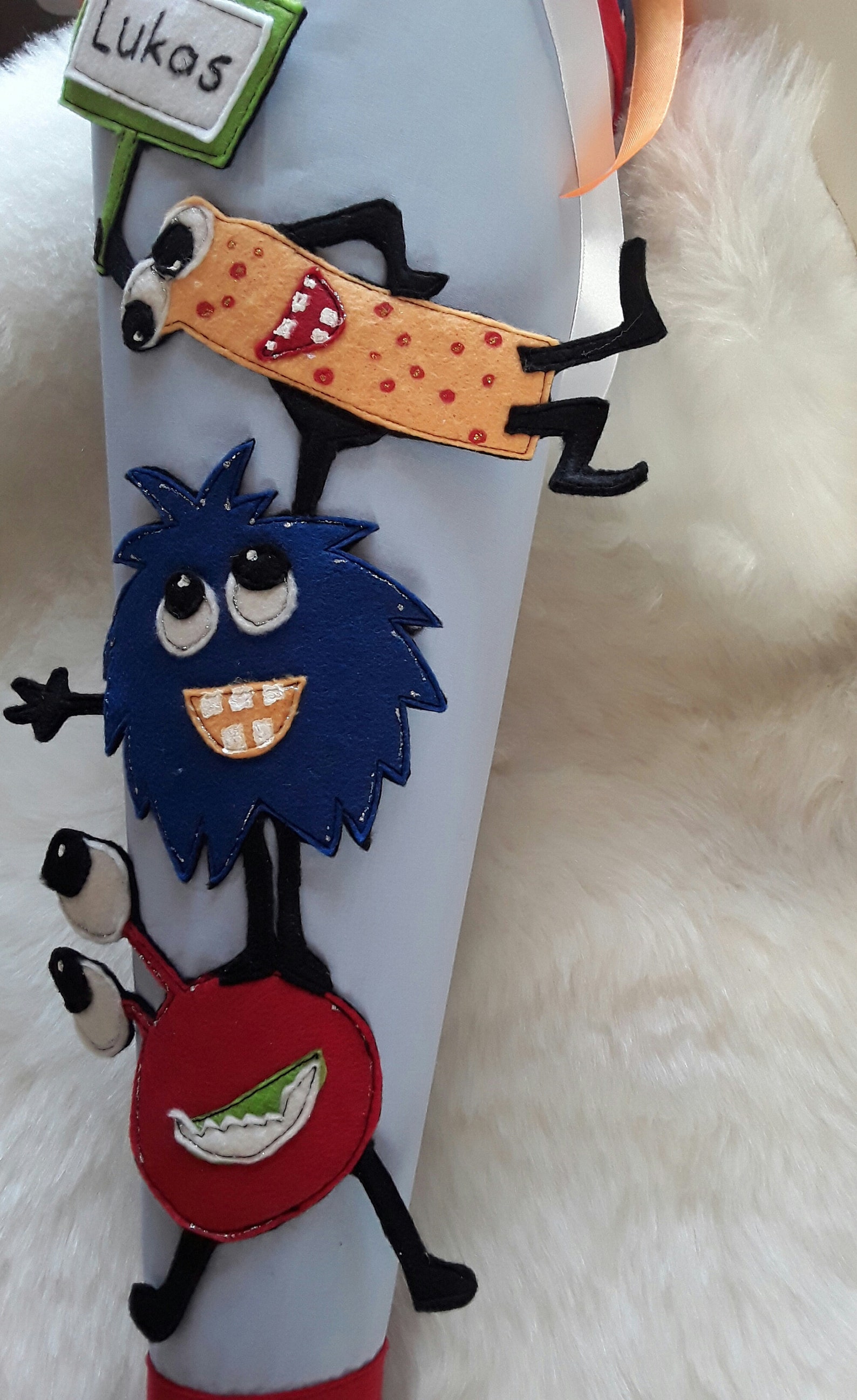 Schultüte Lustige Monster Zuckertüte Schultüte Junge coole Etsy.de