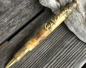stylo à bille stylo à bille en bois stylo nautique voile marin skipper devenu capitaine bateau