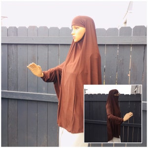 instant jersey hijab, ready hijab, Muslim women gift, Muslim hijab, khimar/niqab/nikab transformer, stretch jilbab,
