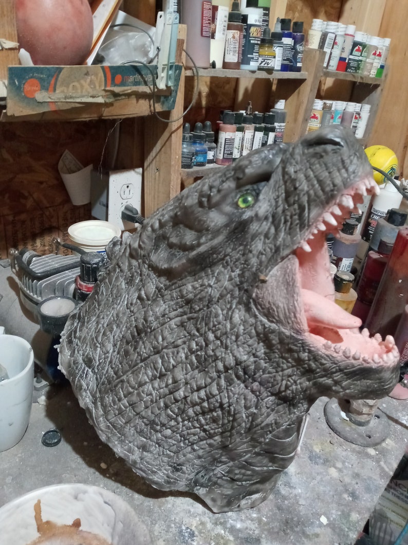 Download Godzilla Returns Crocodilian version READY TO SHIP | Etsy