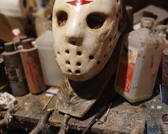 胸部と肋骨が露出したフルサイズのスーパーデラックス版ジェイソンの13