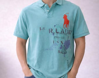 Poloshirt Ralph Lauren Big Pony ~ Größe S ~ Custom Fit
