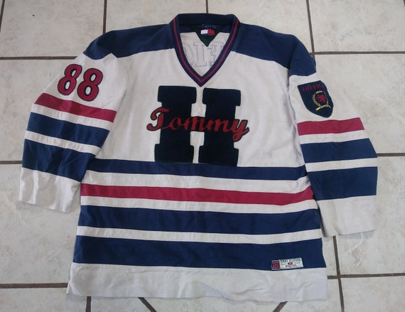 tommy hilfiger hockey sweatshirt