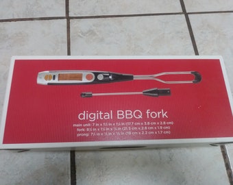 Digital BBQ Fork and Prong NIB never used