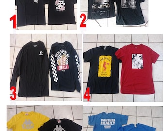 Pre-Owned T-Shirt Lot: Mixed Brands, Sizes M/L