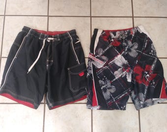 2 Pairs of Swim Trunks – Speedo (Men’s S?) & ZeroXposur (Boys L 14/16)
