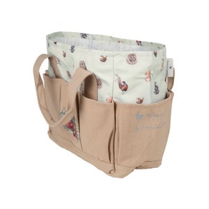 Garten Werkzeugtasche mit Kaninchen und Tiermotiven immagine 3