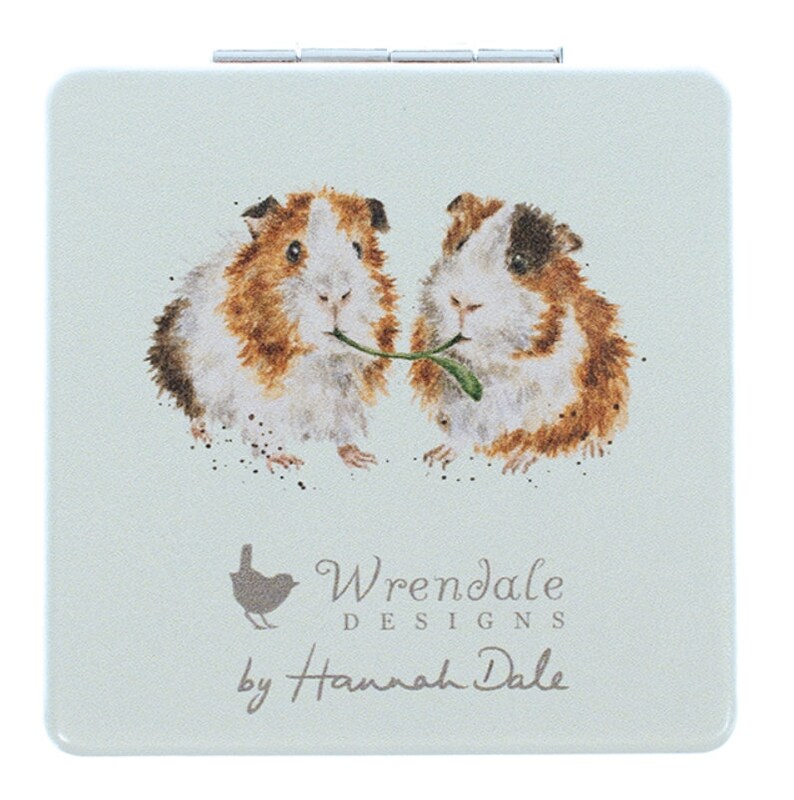 Pocket mirror with rabbit motif Compact mirror image 9