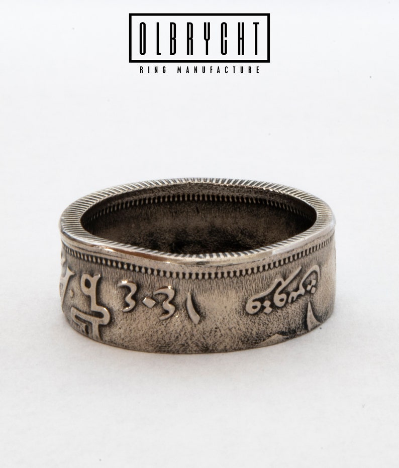 coin Ring Egyptian Qirsh Arabic wedding band Muslim Pride Signet Promise rings Handmade signet Egyptian jewellery Engagement ring