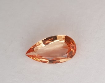 1.85 Imperial Topaz, Natural, Teardrop