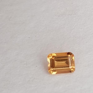 0.33 ct Golden Precious Topaz, Natural, Emerald Cut