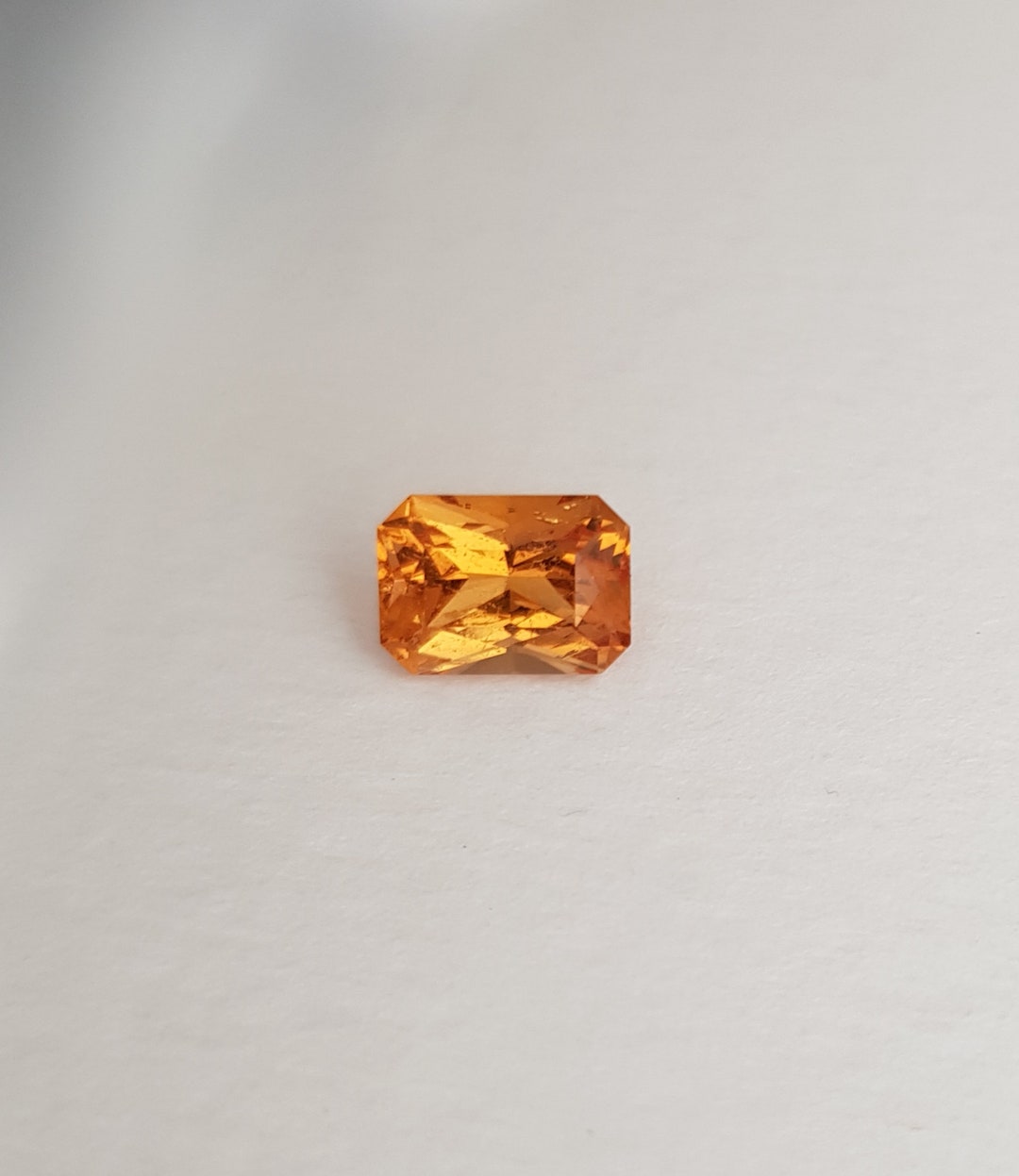 2.62 Ct Golden Precious Topaz, Natural, Rectangle - Etsy