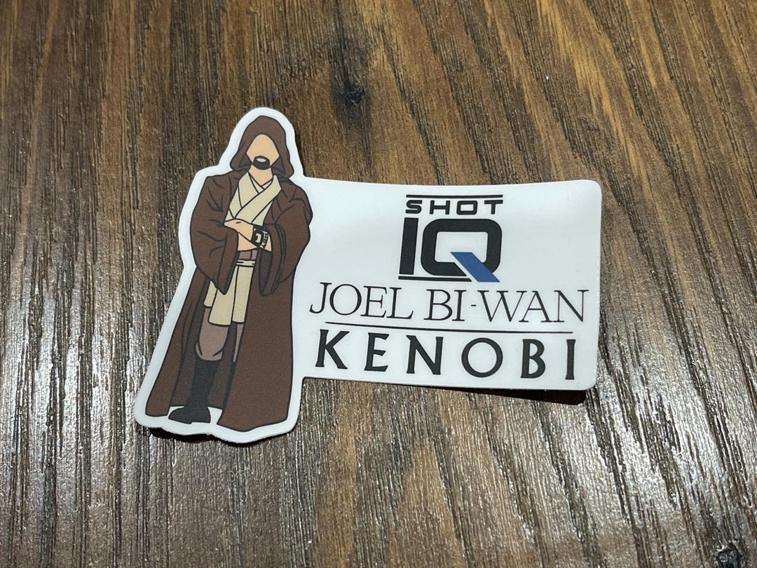 Joel Bi Wan Shot IQ Sticker - Etsy