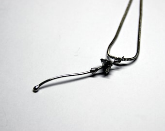 Handmade Fly Agaric Mushroom Pendant: Silver Cottagecore Witchy Jewelry