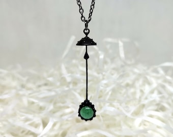 Amanita Mushroom Necklace: Handmade Copper Fly Agaric Pendant