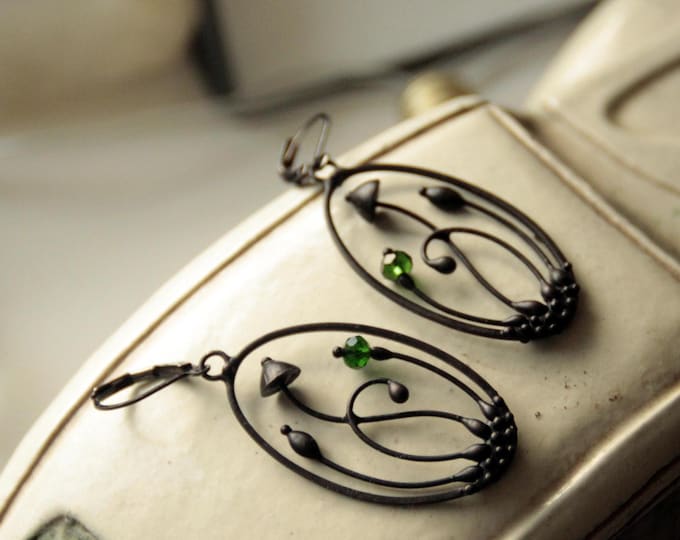 Hippie earrings, mushroom jewelry, mushroom earrings, boho earrings, psytrance, witch jewelry, forest earring, magic mushroom, psychedelic