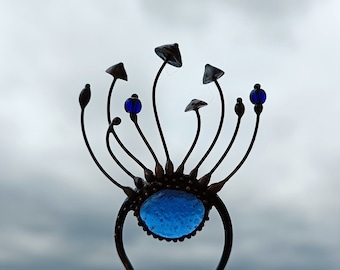 Magic Mushroom Hair Pin: Witchy Forest Style Jewelry