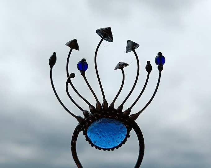 Magic Mushroom Hair Pin: Witchy Forest Style Jewelry