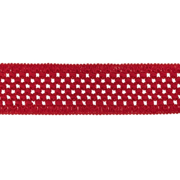 Elastisches Schrägband Baumwolle 1 Meter in 4 Farben