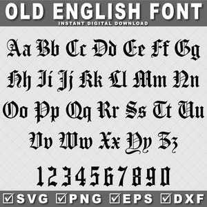 Font inglese antico SVG, alfabeto retrò SVG, font vintage SVG, alfabeto antico SVG, ClipArt retrò, font retrò SVG, ClipArt font, font SVG, Cricut