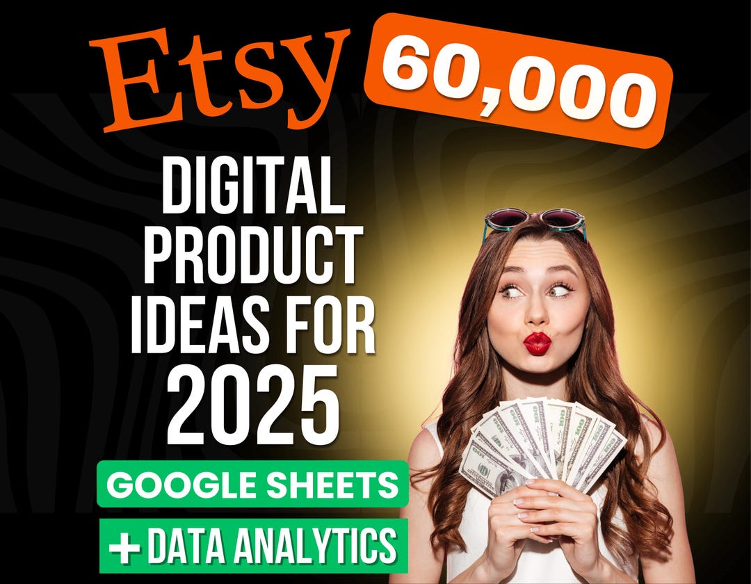 Etsy Digital Product Guide 2025, Passive Income Ideas, Bestsellers ...