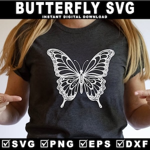 Schmetterling SVG, Schmetterling Bundle SVG-Dateien, Schmetterling SVG geschichtet, Schmetterling-Dateien für Cricut, Schmetterling Clipart, Schmetterlinge SVG, Silhouette