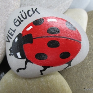 Lucky stone " ladybug "