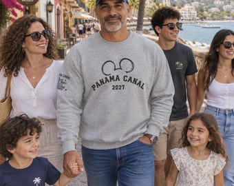 Adult unisex sweatshirt Panama Canal April 25 - May 9, 2027 Magic