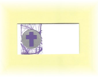 Place card / name card / place card for communion / confirmation / baptism / confirmation