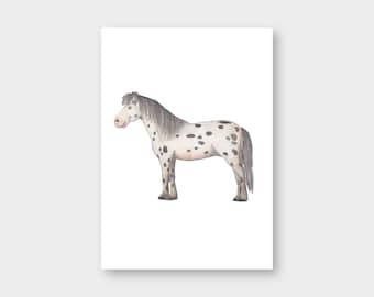 Poster "Pony" A4 / Plakat / Print