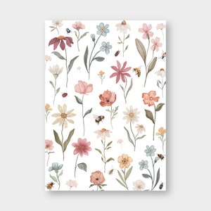 Postkarte "Sommerwiese" DIN A6 / PK_36 / Liebe Grüße / Grußkarte / Geburtstag / Muttertag