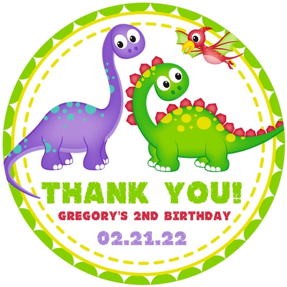 Pegatinas de fiesta de cumpleaños de dinosaurios o etiquetas - Etsy España Pegatinas de fiesta de cumpleaños de dinosaurios o etiquetas - Etsy España