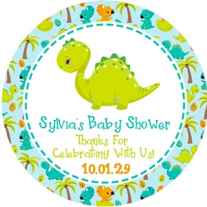 Under The Sea Baby Shower Favor Sticker Under The Sea Baby Etsy