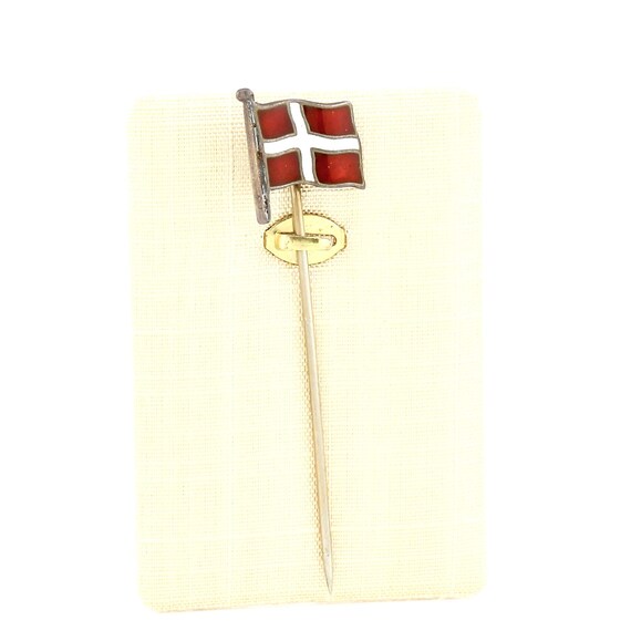 Reversnadel Krawattennadel Nadel für Krawatte Flagge Fahne Schweiz 925 Silber für den Herren
