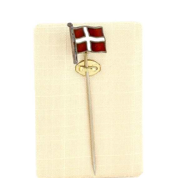 Reversnadel Krawattennadel Nadel für Krawatte Flagge Fahne Schweiz 925 Silber für den Herren View 2