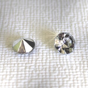 Diamond shaped rhinestones 10mm 30 pieces ideal for crafts or for your table decorations image 2