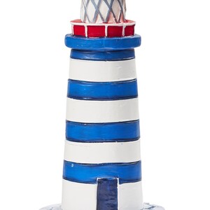 Leuchtturm mit Strombetrieb zur Deko  mare-me. Maritime Dekoration &  Geschenke