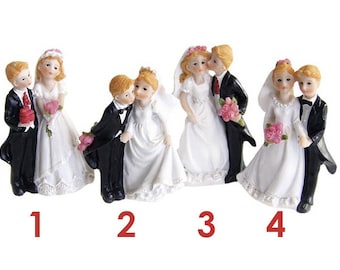 Brautpaar Hochzeit als Tortenfigur oder zur Deko 9999