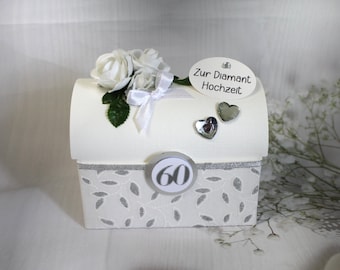 Geldgeschenk zur "Diamant Hochzeit" zum kleinen Preis!! Design 525