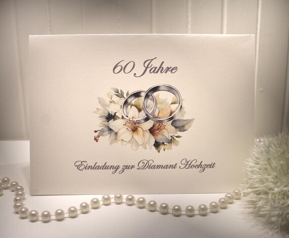 Einladungskarten Für Hochzeit, Gold- & Diamant Produktbild-Vorschau 5