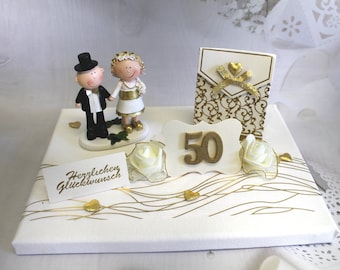 Geldgeschenk zur "Goldenen Hochzeit" 70054