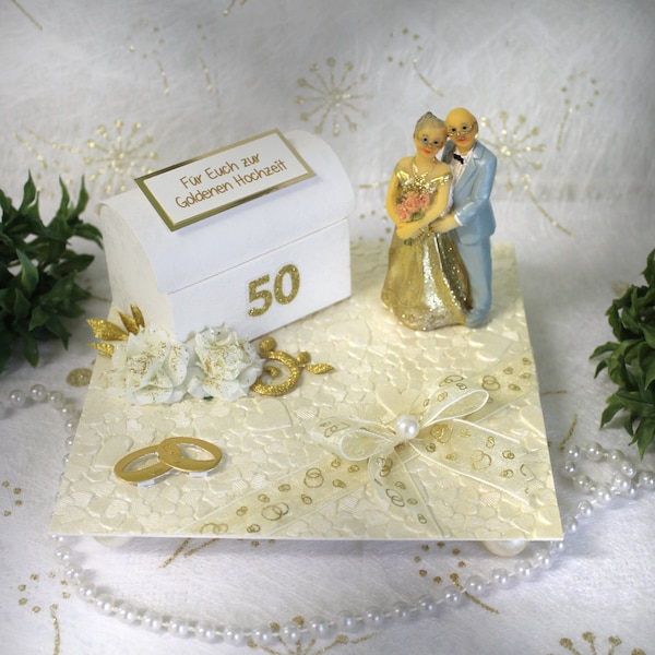 Geldgeschenk goldene hochzeit Etsy.de
